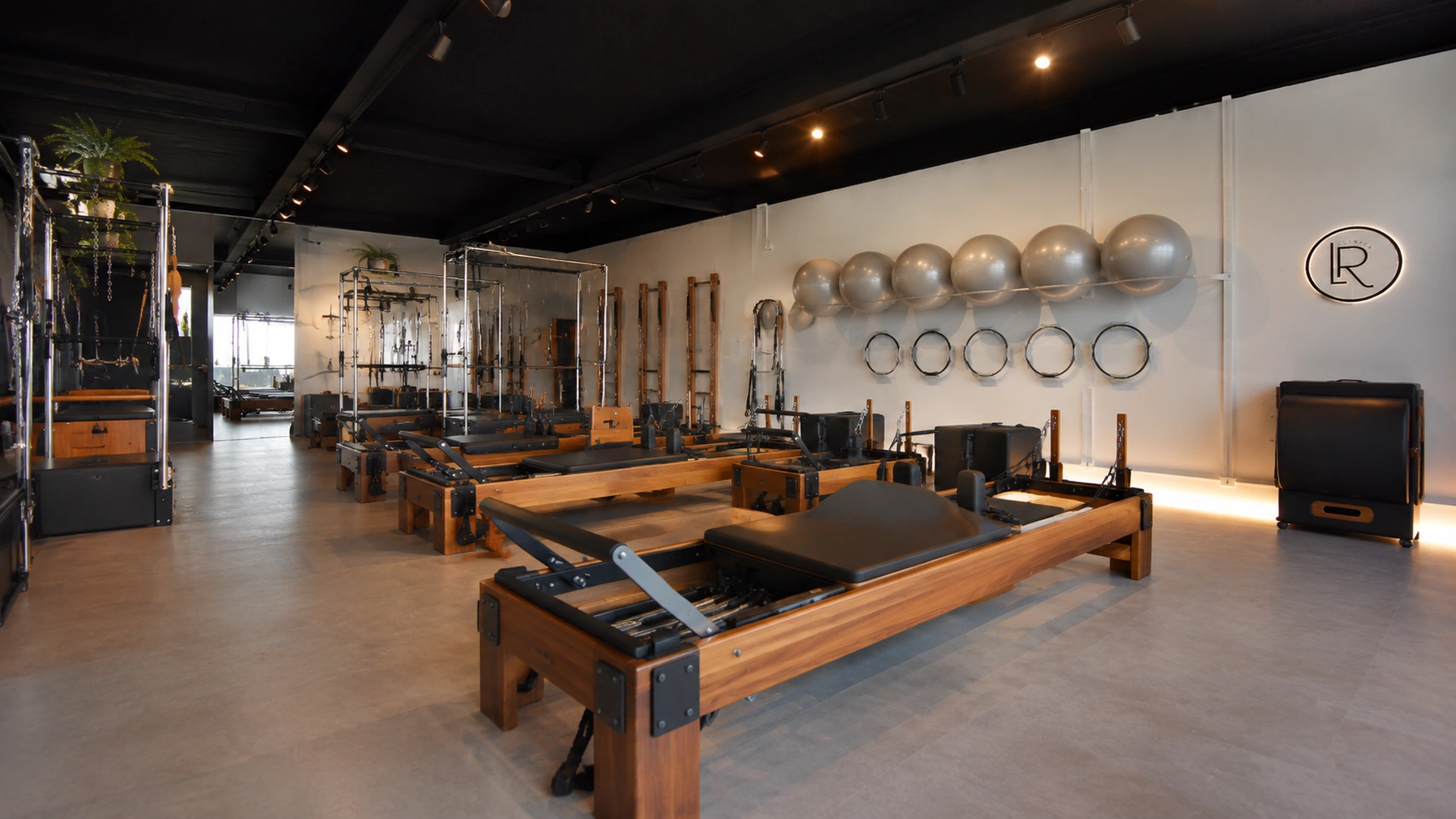 Espaço real de Pilates da Clínica LR